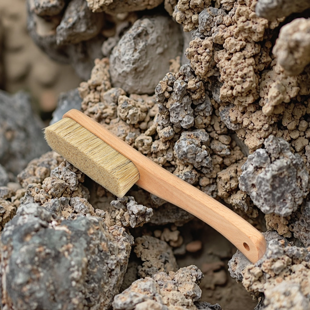 Rock climbing brush