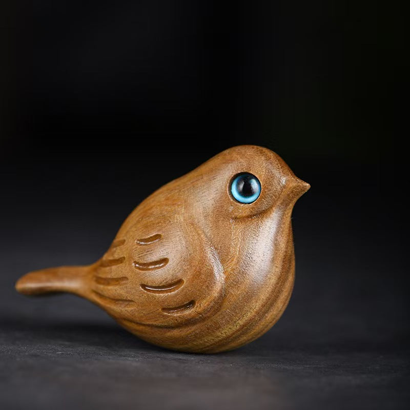Whimsical Wooden Animal Carvings