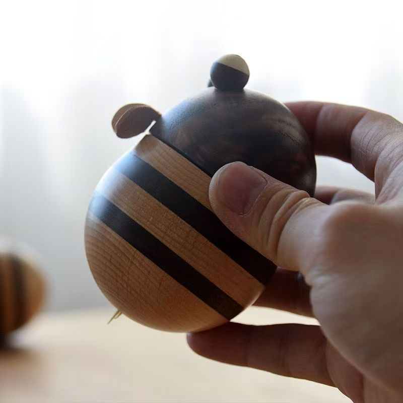 Charming Wooden Toothpick Holders