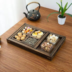 Premium Wooden Snack Tray