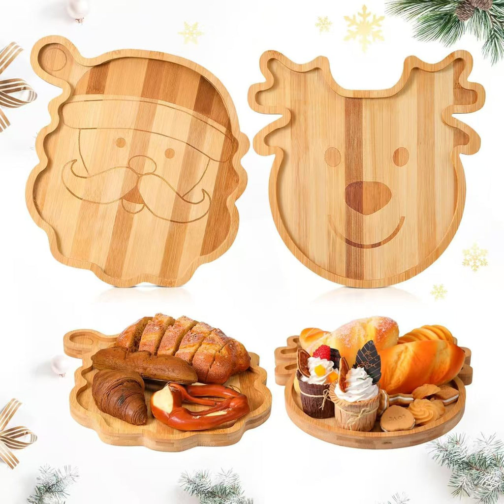 Premium Wooden Snack Tray