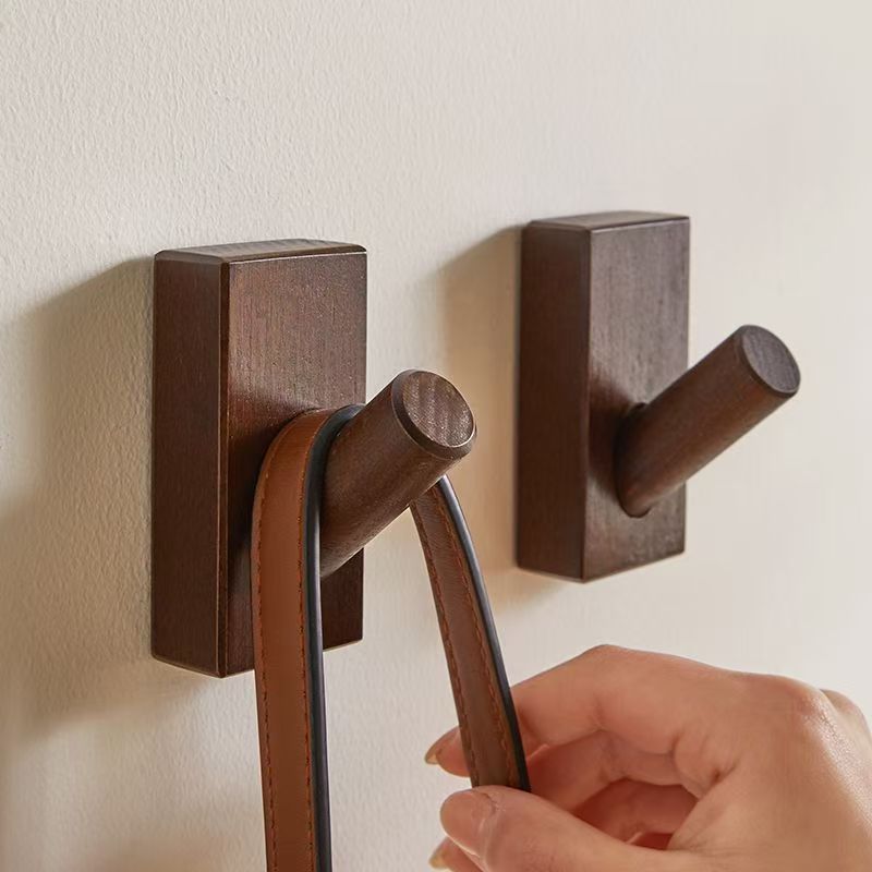 A Single Wooden Hook