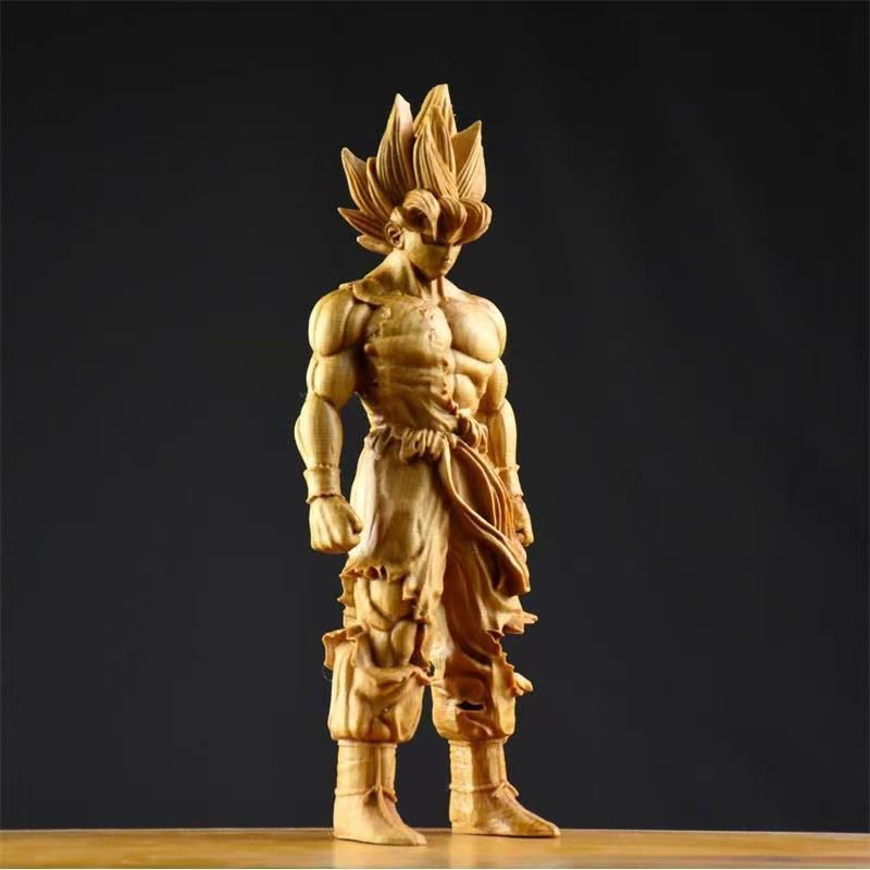 Handcrafted Wooden Portrait Sculptures