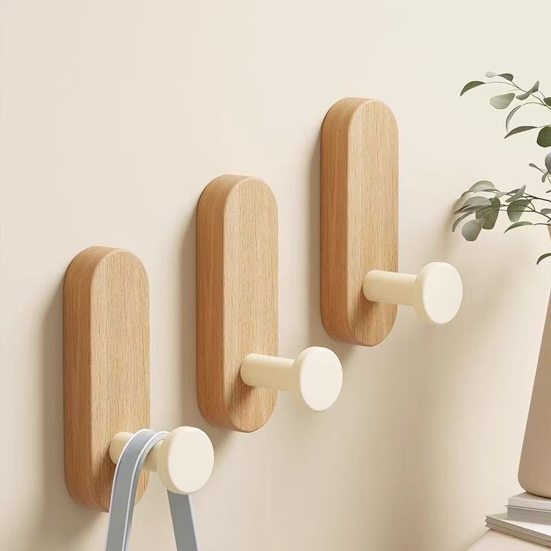 A Single Wooden Hook