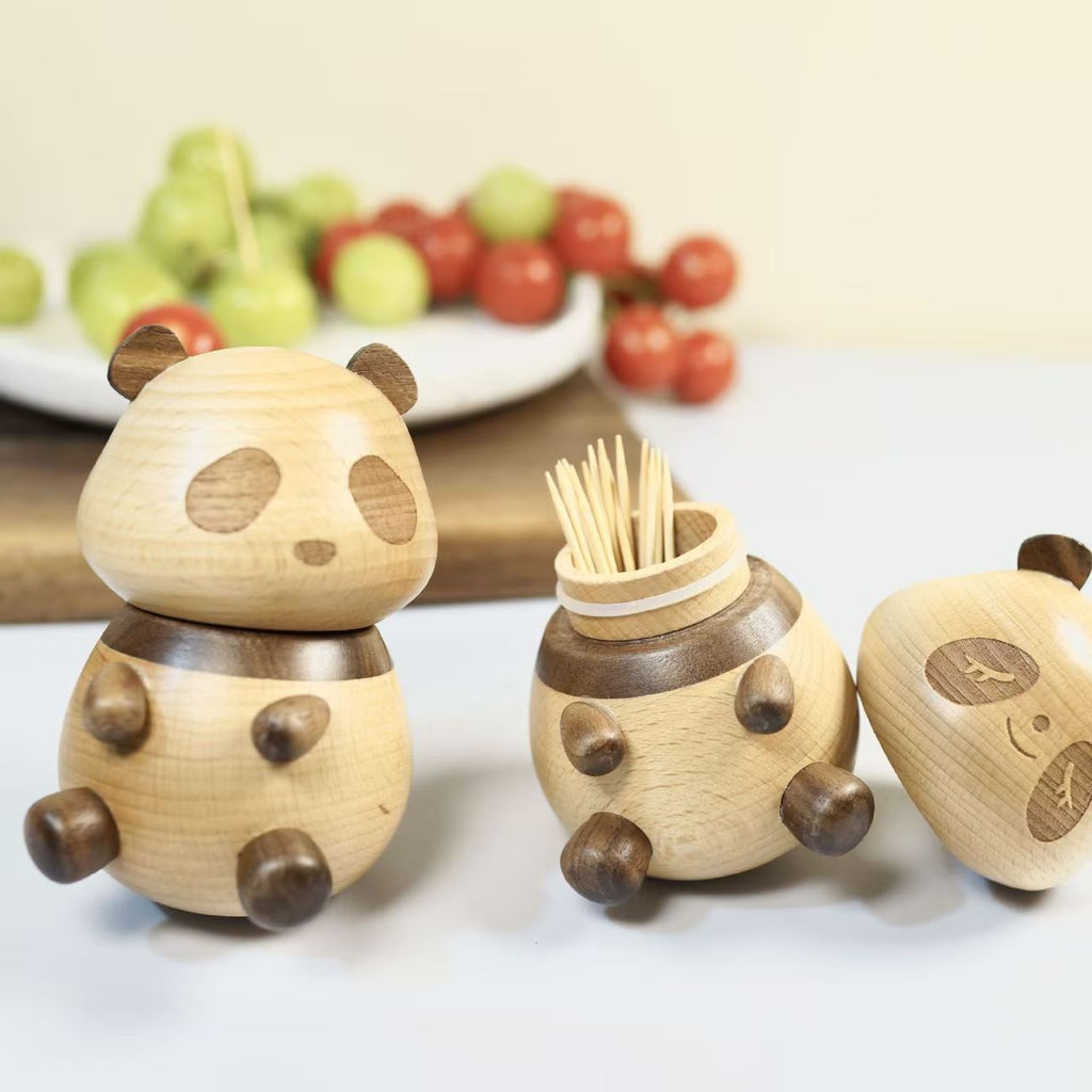Charming Wooden Toothpick Holders