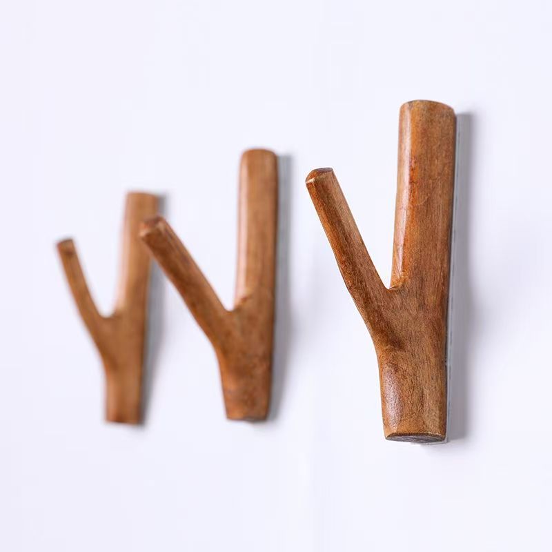 A Single Wooden Hook