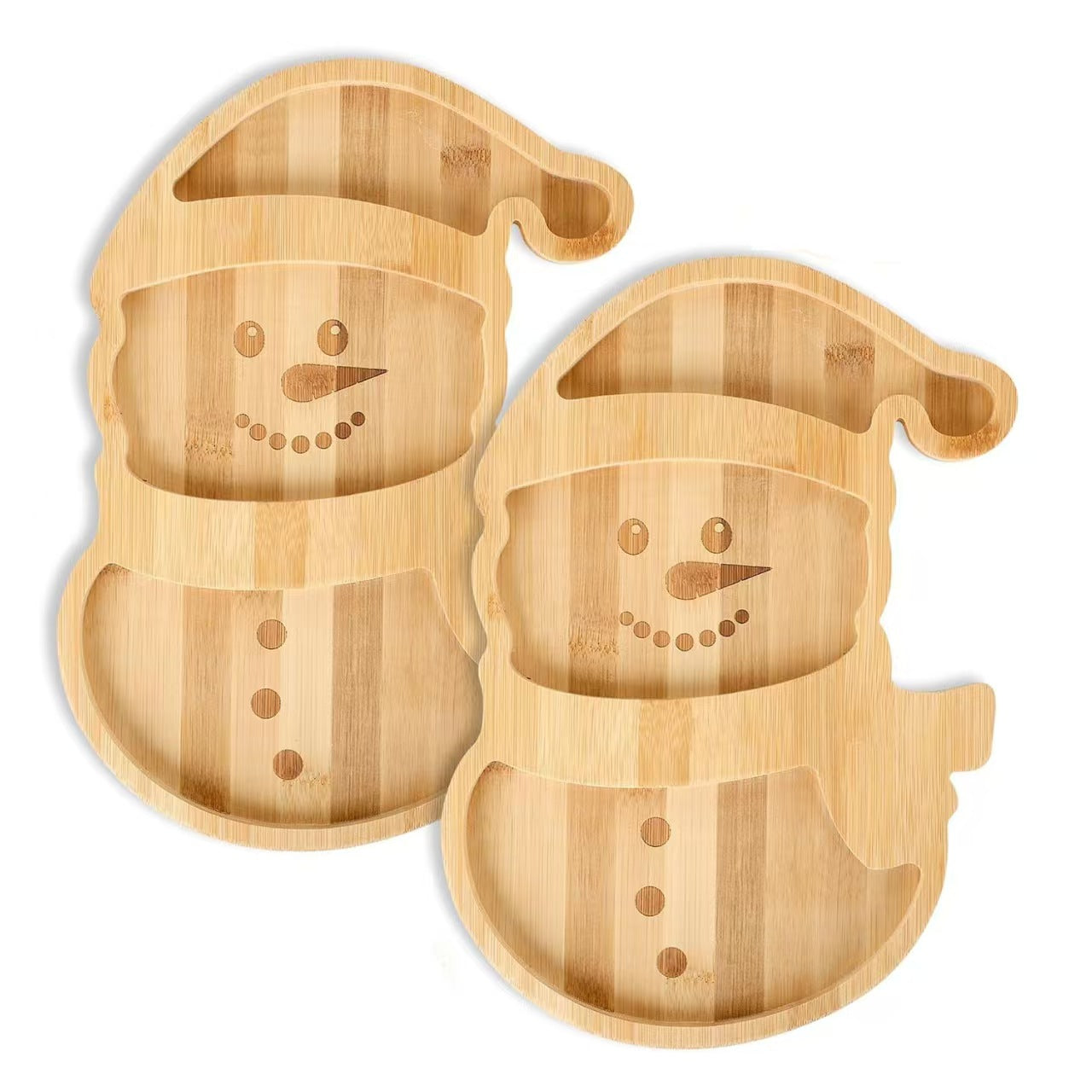 Premium Wooden Snack Tray