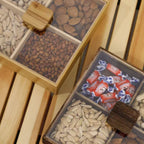 Premium Wooden Snack Tray