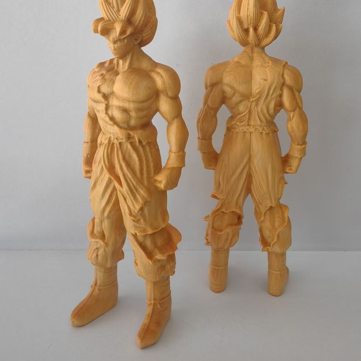 Handcrafted Wooden Portrait Sculptures